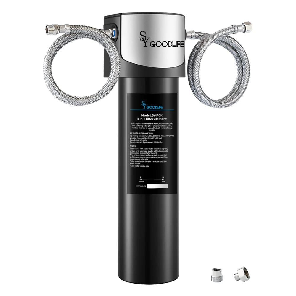 Filtre à eau sous évier à filtration multi-étapes | HYDRAVA