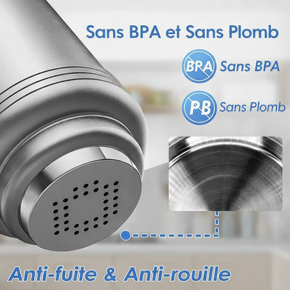 Filtre à eau pour robinet en inox