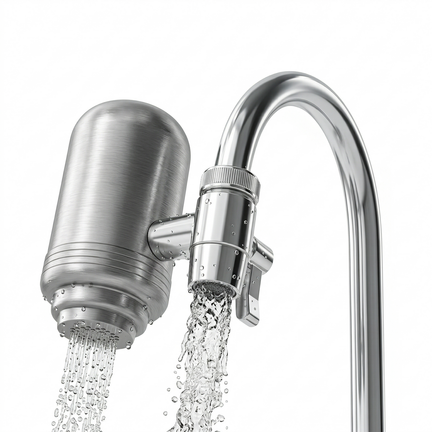 Filtre à eau pour robinet en inox