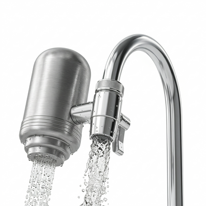 Filtre à eau pour robinet en inox